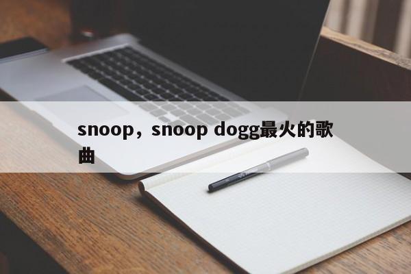 snoop，snoop dogg最火的歌曲