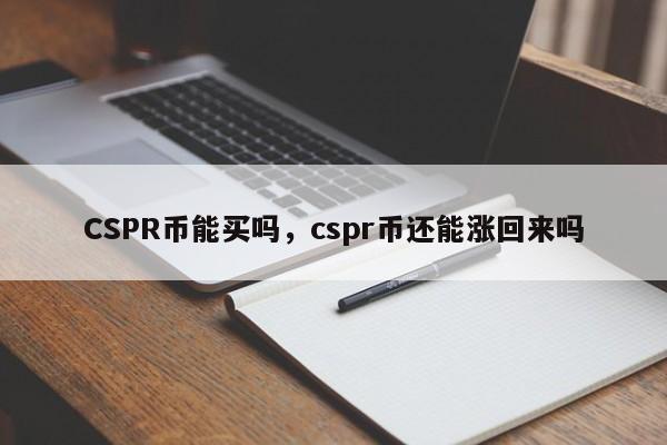 CSPR币能买吗，cspr币还能涨回来吗